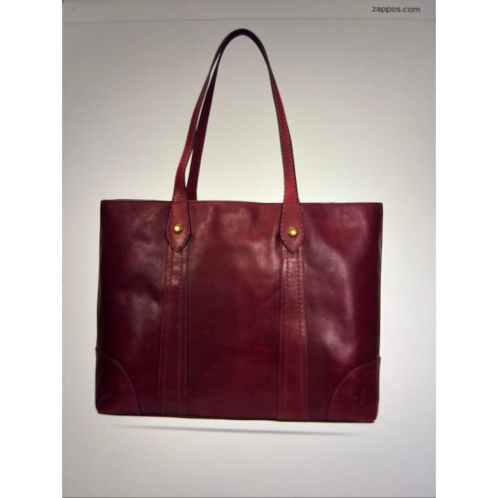 NWT Frye Melissa Washed Leather Shopper Bag